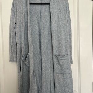 Haute Monde Light Gray Cardigan